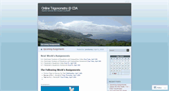 Desktop Screenshot of cdatrigonline.wordpress.com