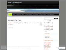 Tablet Screenshot of futureverse.wordpress.com