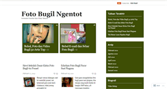 Desktop Screenshot of bugilngentot.wordpress.com
