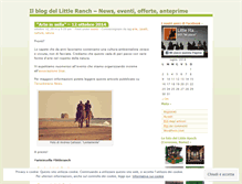 Tablet Screenshot of littleranch.wordpress.com