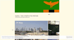 Desktop Screenshot of introducingzambia.wordpress.com