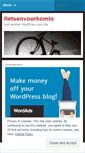 Mobile Screenshot of fietsenvoorkomlo.wordpress.com