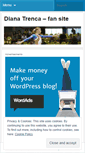 Mobile Screenshot of dianatrenca.wordpress.com