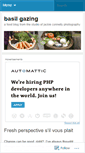 Mobile Screenshot of basilgazing.wordpress.com