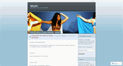 Desktop Screenshot of anadanzaoriental.wordpress.com