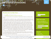 Tablet Screenshot of mylittlediversions.wordpress.com