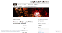 Desktop Screenshot of english102rocks.wordpress.com