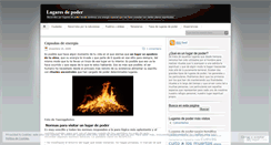Desktop Screenshot of lugaresdepoder.wordpress.com