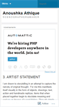 Mobile Screenshot of anoushkaathique.wordpress.com