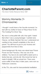 Mobile Screenshot of charlotteparent.wordpress.com