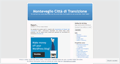 Desktop Screenshot of montevegliotransizione.wordpress.com