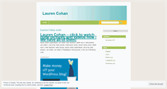Desktop Screenshot of laurencohanblog.wordpress.com
