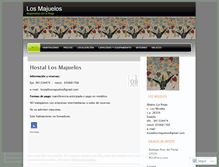 Tablet Screenshot of losmajuelos.wordpress.com