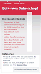Mobile Screenshot of echosuhrerchopf.wordpress.com