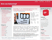 Tablet Screenshot of echosuhrerchopf.wordpress.com