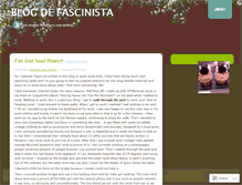 Tablet Screenshot of fascinista.wordpress.com