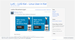 Desktop Screenshot of kilux.wordpress.com