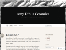 Tablet Screenshot of amyuthus.wordpress.com