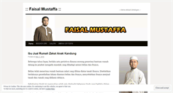 Desktop Screenshot of faisalmustaffa.wordpress.com