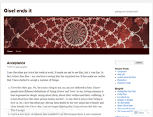 Tablet Screenshot of giselendsit.wordpress.com