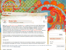 Tablet Screenshot of mechudas.wordpress.com