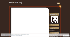 Desktop Screenshot of mynameismarshall.wordpress.com