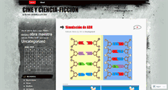 Desktop Screenshot of cinecienciaficcion.wordpress.com