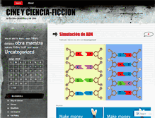 Tablet Screenshot of cinecienciaficcion.wordpress.com