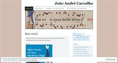 Desktop Screenshot of joaoandrecarvalho.wordpress.com