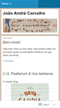 Mobile Screenshot of joaoandrecarvalho.wordpress.com