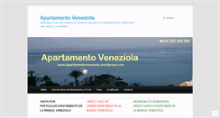 Desktop Screenshot of apartamentoveneziola.wordpress.com