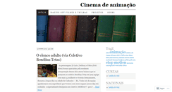 Desktop Screenshot of cinemaanimado.wordpress.com