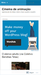 Mobile Screenshot of cinemaanimado.wordpress.com