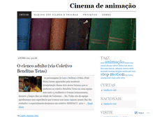 Tablet Screenshot of cinemaanimado.wordpress.com