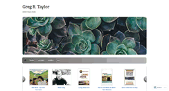 Desktop Screenshot of gregtaylor.wordpress.com