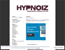 Tablet Screenshot of hypnoiz.wordpress.com