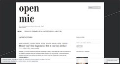 Desktop Screenshot of openmichrg.wordpress.com