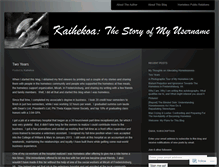 Tablet Screenshot of kaihekoa.wordpress.com