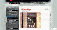 Desktop Screenshot of depandereta.wordpress.com
