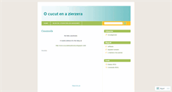 Desktop Screenshot of cucut.wordpress.com