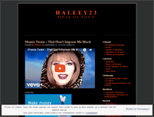 Tablet Screenshot of halley23.wordpress.com