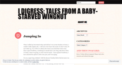 Desktop Screenshot of idigress.wordpress.com