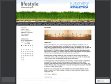 Tablet Screenshot of livfit.wordpress.com