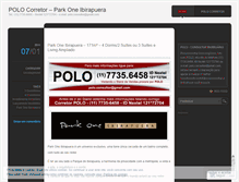 Tablet Screenshot of parkoneibirapuera.wordpress.com