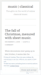 Mobile Screenshot of musicclassical.wordpress.com