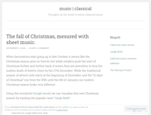 Tablet Screenshot of musicclassical.wordpress.com