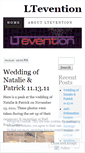 Mobile Screenshot of ltevention.wordpress.com