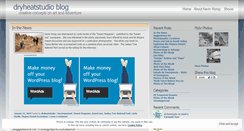 Desktop Screenshot of dryheatstudio.wordpress.com