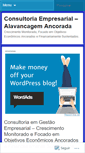 Mobile Screenshot of consultoriaempresarialmagcastro.wordpress.com