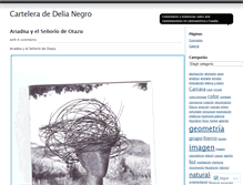 Tablet Screenshot of delianegro.wordpress.com